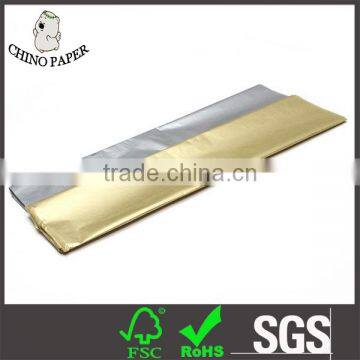 Jewellery wrapping tissue paper with gold logo