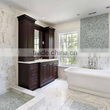 Manufaturer room decoration natural stone newest white marble tile