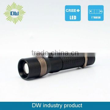 high quality q5 police flashlight zooming