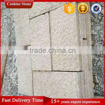 Cheap pineapple surface rustic yellow granite paving stone