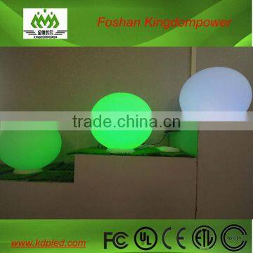 remote control color changing LED plastic oval