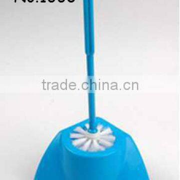 New Design Toilet Brush Plastic Cleaning Brush Sets With Holder and Hook photo-3