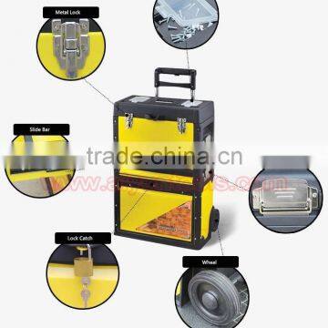 Draw-bar Box Plastic Box Trolley Case Compartment Tool Box Pull Rod Case Luggage photo-6