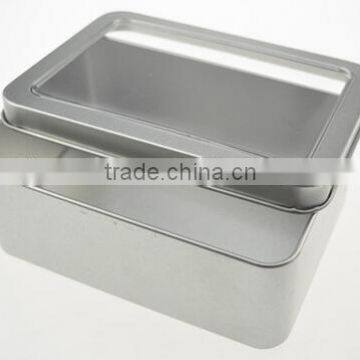PVC Clear Window Metal Tin Box photo-4