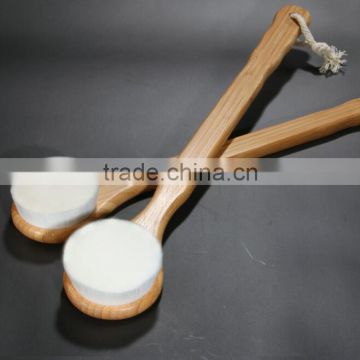 Bamboo Long Handle Shower Back Brush Bath Brush