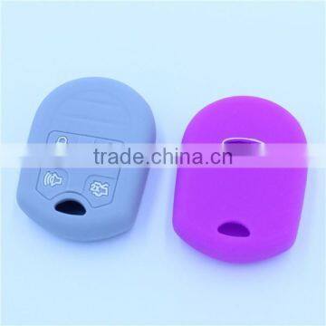 Silicone Rubber Key Shell, Key Cover for Ford 4 Buttons in Stcok, Many Color photo-3