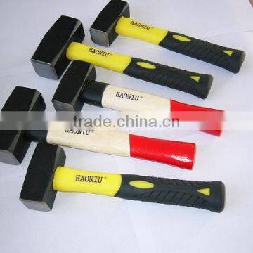 Drop Forging Stoning Hammer Head With Wooden Handle photo-3