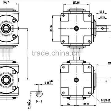 OEM & ODM Agricultural Grain Auger Gearbox photo-6