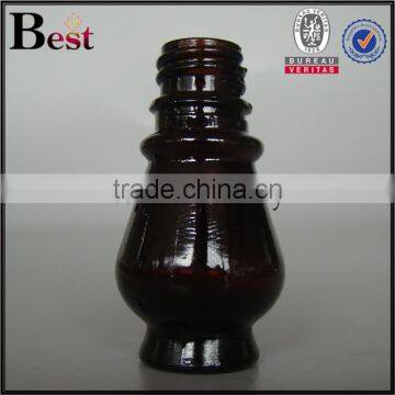 10ml Dark Amber Fragrance Oil Glass Bottle Mold Fancy Design Hand Made Glass Bottle Mold photo-5