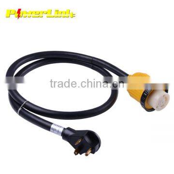RV30-25M 25FT 30Amp detachable RV extension power cord with twist lock,10/3,STW