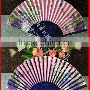 Bamboo crafts fan for advertising
