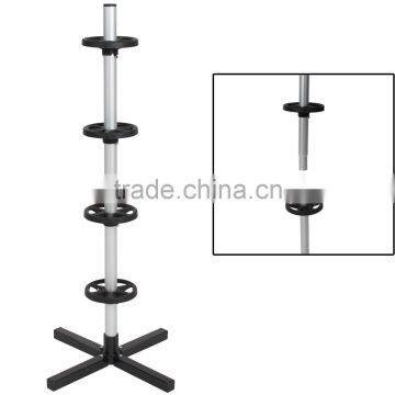 Aluminum 4 Car Wheel Display Holder Tire Stand photo-2