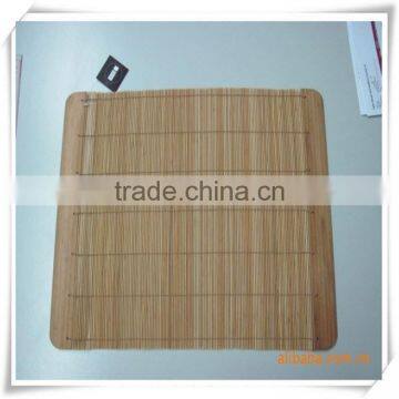 gold supplier 27cm traditional natural bamboo sushi rolling mat