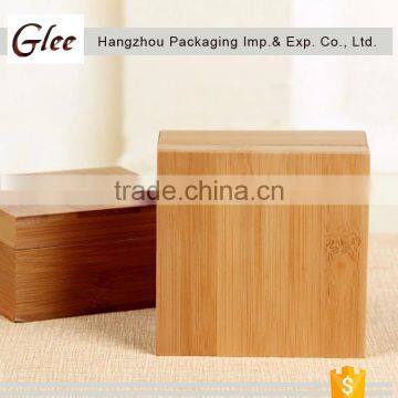 Engraved trendy ec-friendly Bamboo Storage Caddy