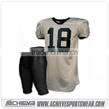 custom team american football jerseys club training soccer shirts sublimated league american football uniforms