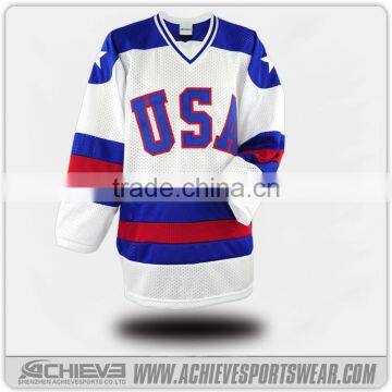 MESH DRI FIT Hockey Herseys USA