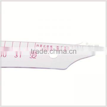 Kearing Metric French Curve 32cm Plastic Garment Curve Ruler ( Sandwich Line ) # 6032 photo-4