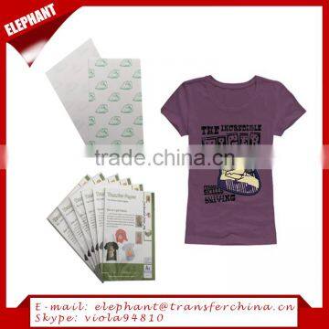 Self Weeding Light Heat Transfer Paper for T-shirt