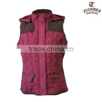 hot sale women's quilting padded cotton jacket 2014