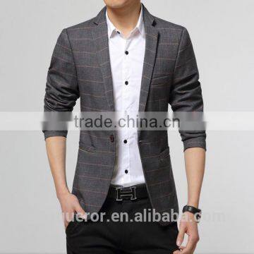 Grid Window Pane Man Suit.BSPL0630 photo-4