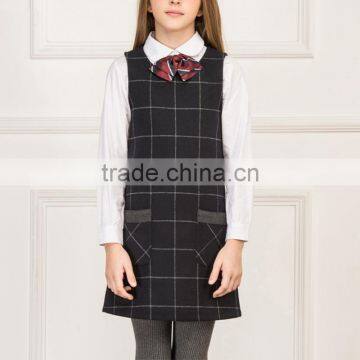 Designer School One Piece Sleeveless Dress With Shirt photo-3