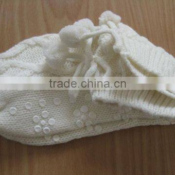 Children's Socks! Solid Color Baby Socks With Lace on the Top photo-2