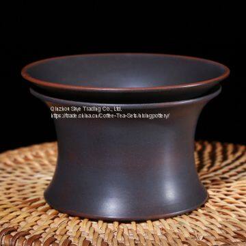Nixing Pottery Tea Filter Container Guangxi Qinzhou Handmade Tea Ware Tea Infuser photo-2