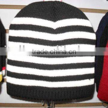 acrylic visor beanie