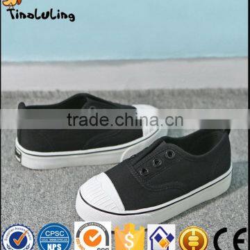 Kid's Fashion Classic Canvas Casual White Shoes for Children Wholesale photo-3