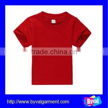 2015 Wholesale 170GSM 100% Cotton Blank Kids t Shirts With High Quality photo-3