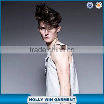 2015 New Custom Design Wholesale Men Tank Tops photo-2