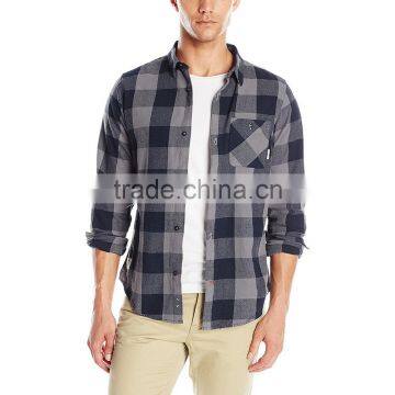 2016 New Winter Fashion Long Sleeve Flannel Shirt photo-3