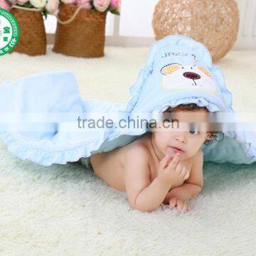 Knitted baby blanket baby sleeping bag factory