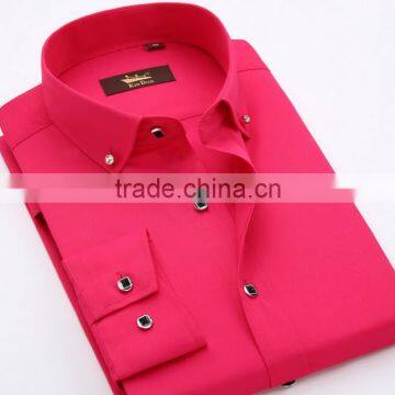 OEM Multi colour Long Sleeve Polyester And Cotton High Quality Blank Latest Shirt Designs For Men