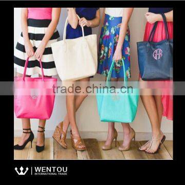 Fashionable Fine Quality Handbag Leather Tote Bag photo-6