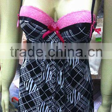 High Quality Lace Sexy Lingerie Breathable Quick Dry Fench Size Hot Selling Baby Doll photo-2