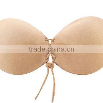 Wholesale New Women Invisible Adhesive Gel Strapless Backless Chest Breast Push up D E F Bra photo-2