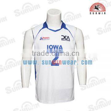 Mens Sublimation Design Your Own Volleyball Jersey photo-3