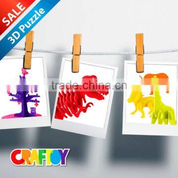 Teaching Material 3D Felt Puzzle Basic Puzzle Boy photo-2