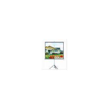 Bigger square pillar octagonal housing tripod projection screen