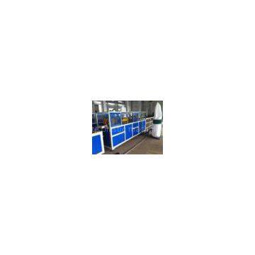 PE / PP / WPC Wood Plastic Profile Extrudsion Line For Outdoor Decking Profile