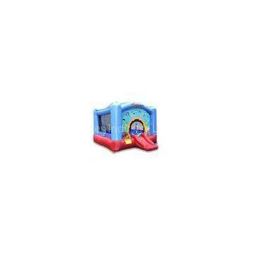 SGS Advertising PVC  Inflatable House with  hand drawing logo for celebration