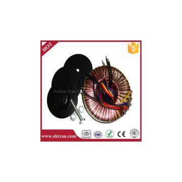 Toroidal power ac transformer