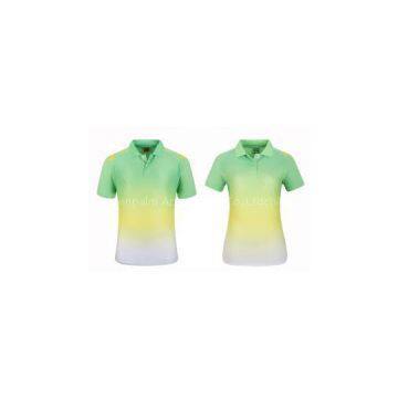 100% Polyester 140gsm Fast Dry Golf Shirt