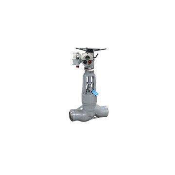 Vacuum exhaust steam globe valve apply for power station