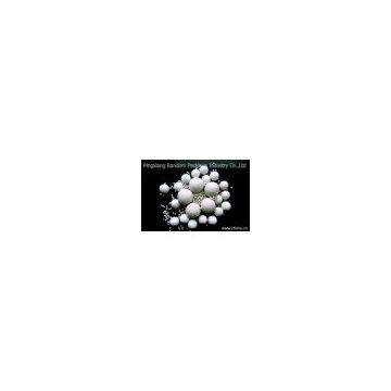 inert ceramic ball, catalyst bed support media