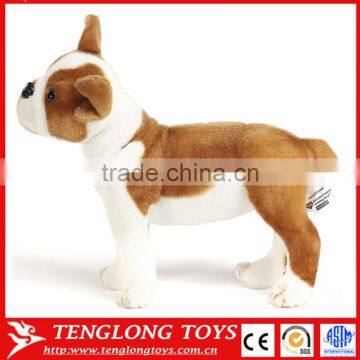 Custom Stuffed Soft Toys Dog Pludh Toy Cute Fabric Plush Dog Toy