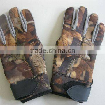 High quality camo waterproof Neoprene hunting Gloves