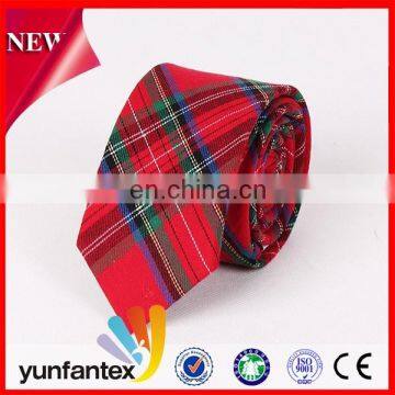 2017 elastic and handsome custom woven cotton neckties