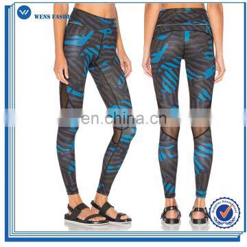 Latest Custom Yoga Wear Printing Compression Pants Casual Ladies Tights